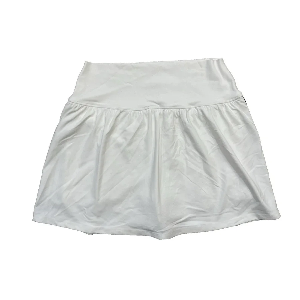 NWT  Splits59 Ella Airweight High Waist Women's Skort‎ MSRP $128 White Sz XL New